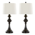 Montgomery Tiered Table Lamp Set | Classic Contemporary Table Lamp Set of 2