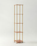 Aria Shelf Floor Lamp | Floor Lamp with Shelves – Brightech
