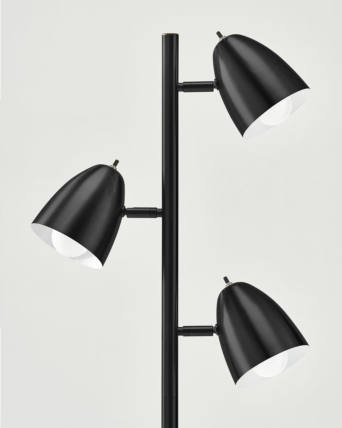 Jacob Multi-Light Floor Lamp | Mid-Century Modern Floor Lamp – Brightech