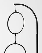 Nova Arc Floor Lamp | Modern Arc Lamp with Rings