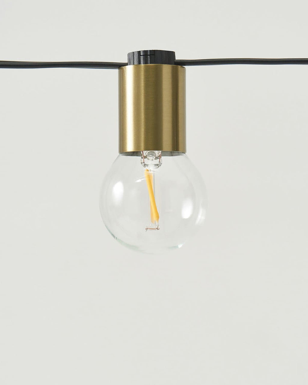 Glow Globe Plug-in String Lights | Nostalgic Edison Globe Bulbs