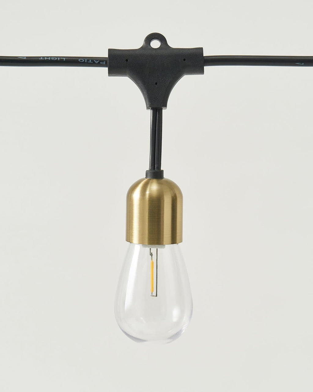 Glow Solar Hanging String Lights | Commercial-Grade WeatherTite Cable LED