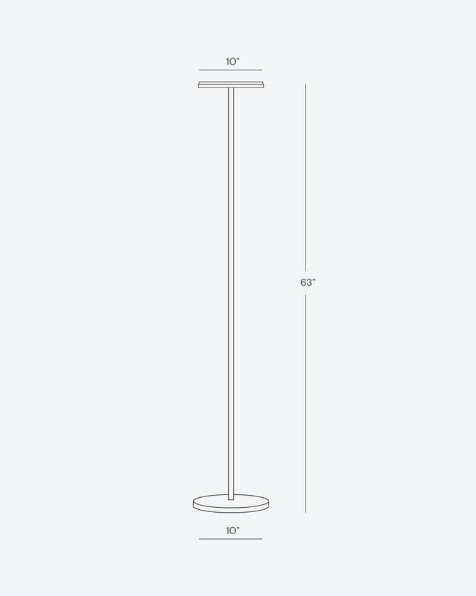 Sky LED Floor Lamp | Ultra-Bright Torchiere Floor Lamp