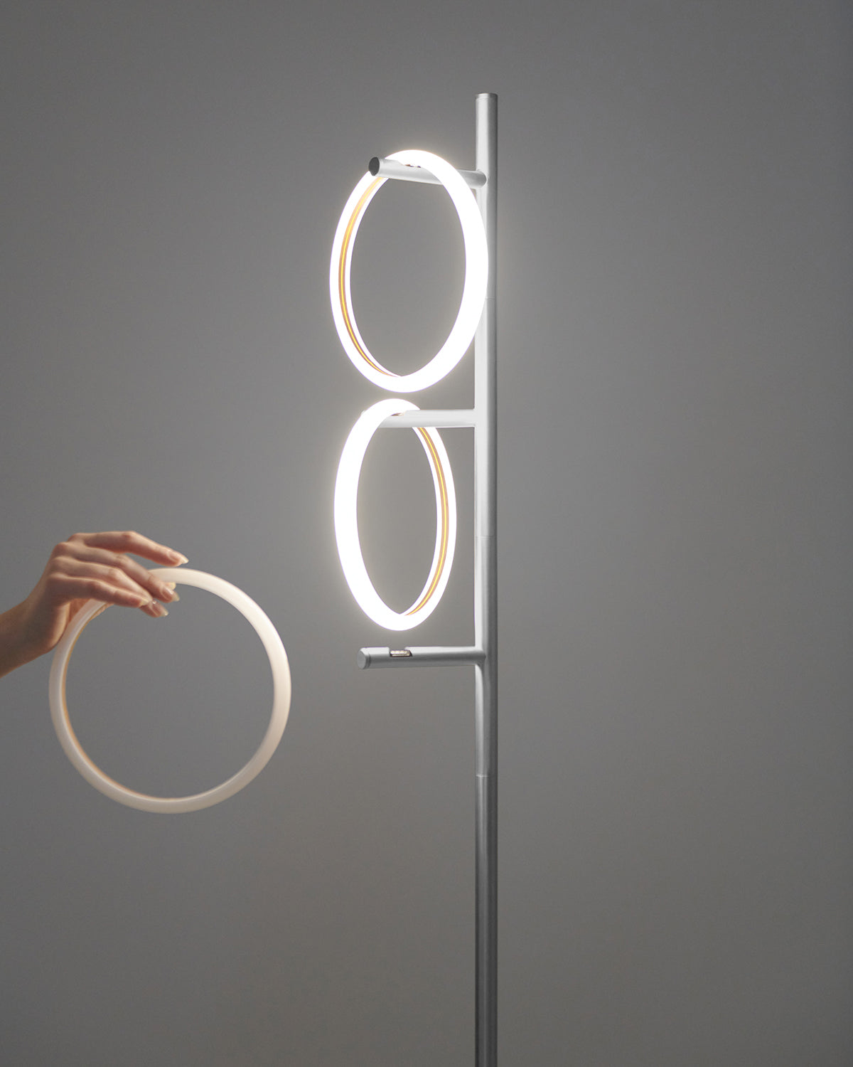 Saturn Ring Floor Lamp | Modern Globe Floor Lamp
