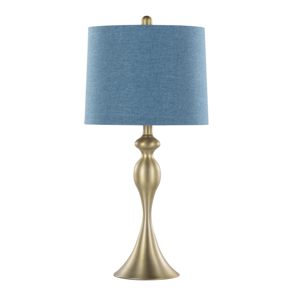 Ashland Hourglass Table Lamp Set | Curvaceous Contemporary Table Lamp Set of 2
