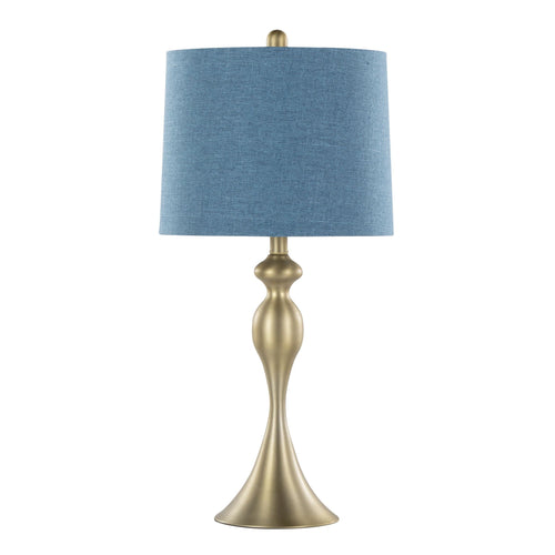 Ashland Hourglass Table Lamp Set | Curvaceous Contemporary Table Lamp Set of 2