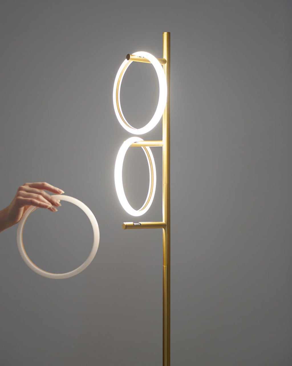 Saturn Ring Floor Lamp | Modern Globe Floor Lamp
