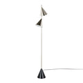 Cone Floor Lamp | Geometric Flared Base Contemporary Floor Lamp