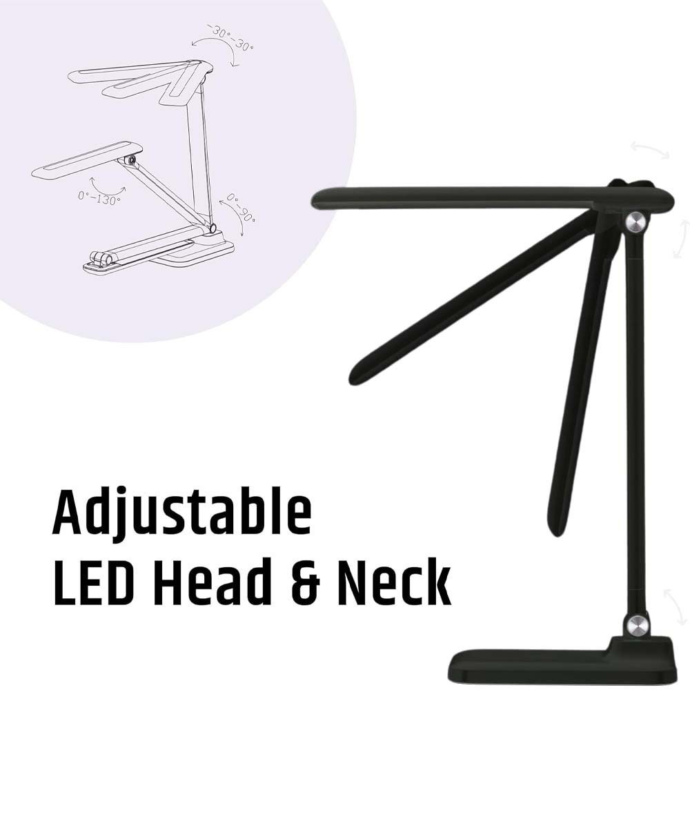 Bright Clean Antimicrobial LED Desk Lamp