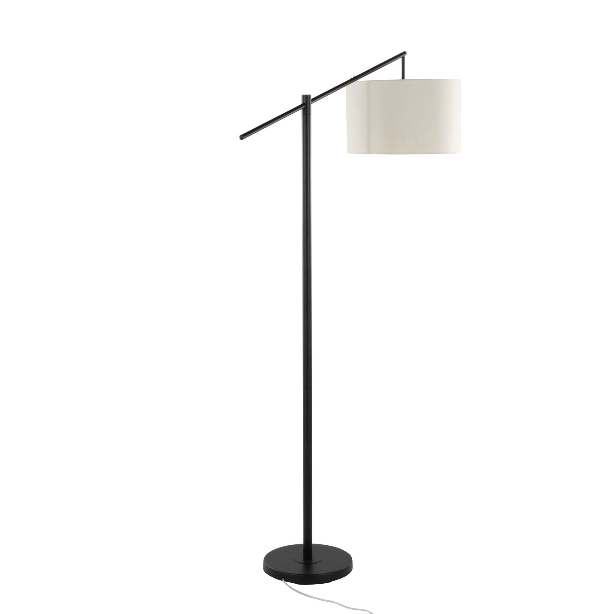 Casper Angular Floor Lamp | Slim Contemporary Angular Floor Lamp