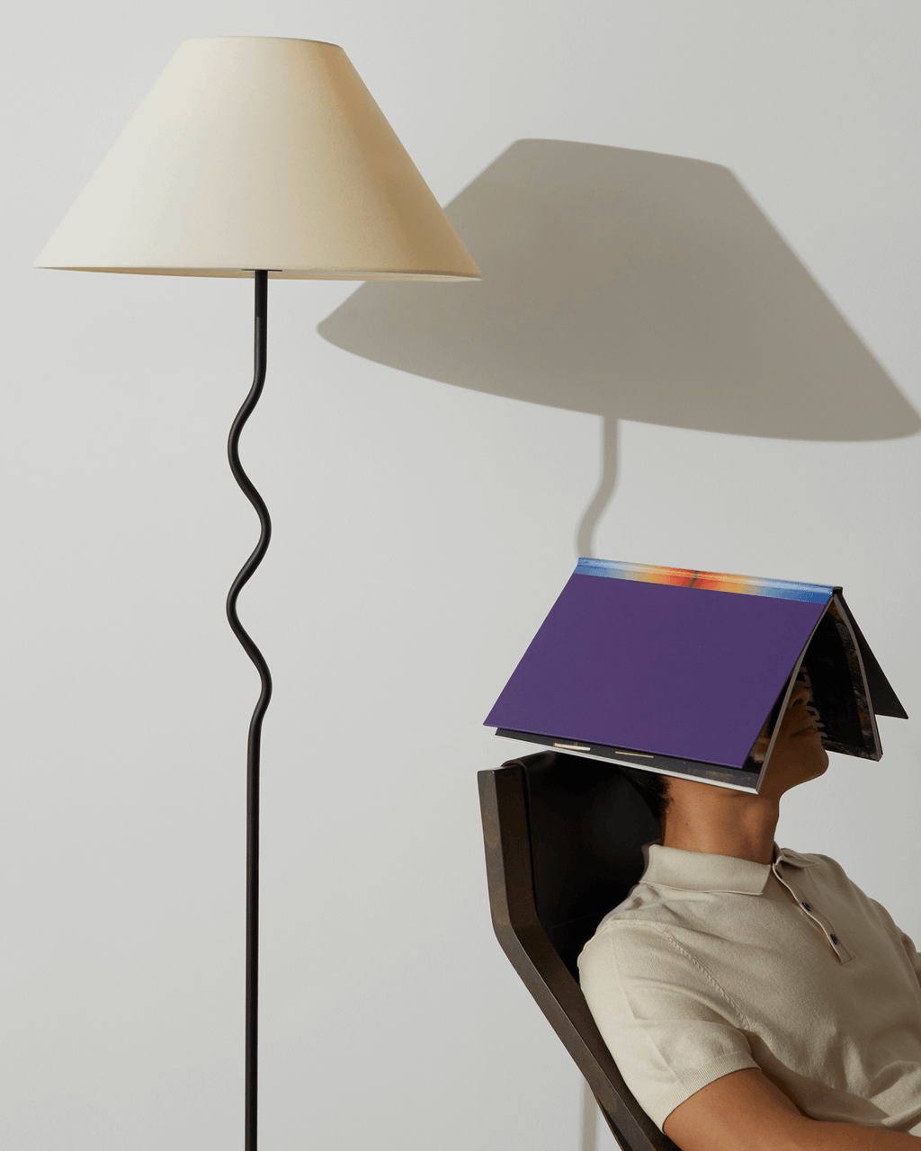 Squiggle Floor Lamp | Curvy Sculptural Floor Lamp – Brightech