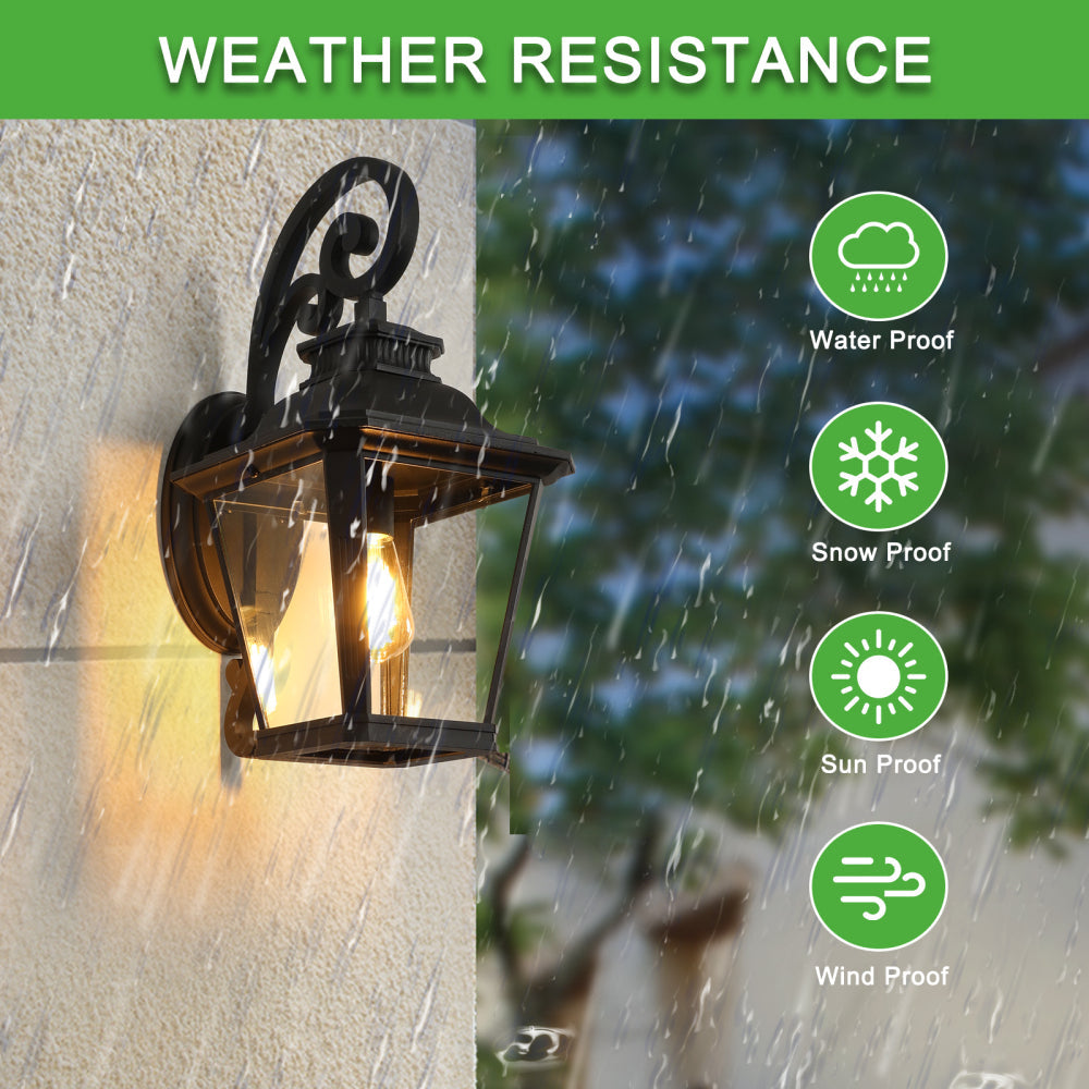 Full Moon Outdoor Wall Light