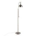 Emery Arc Floor Lamp | Arched Dome Shade Contemporary Floor Lamp