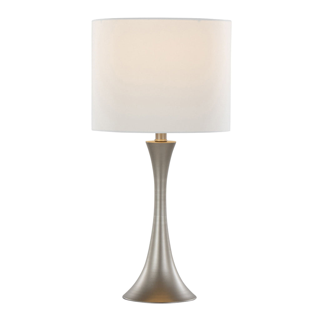 Lenuxe Hourglass Table Lamp Set | Contemporary Table Lamp Set of 2