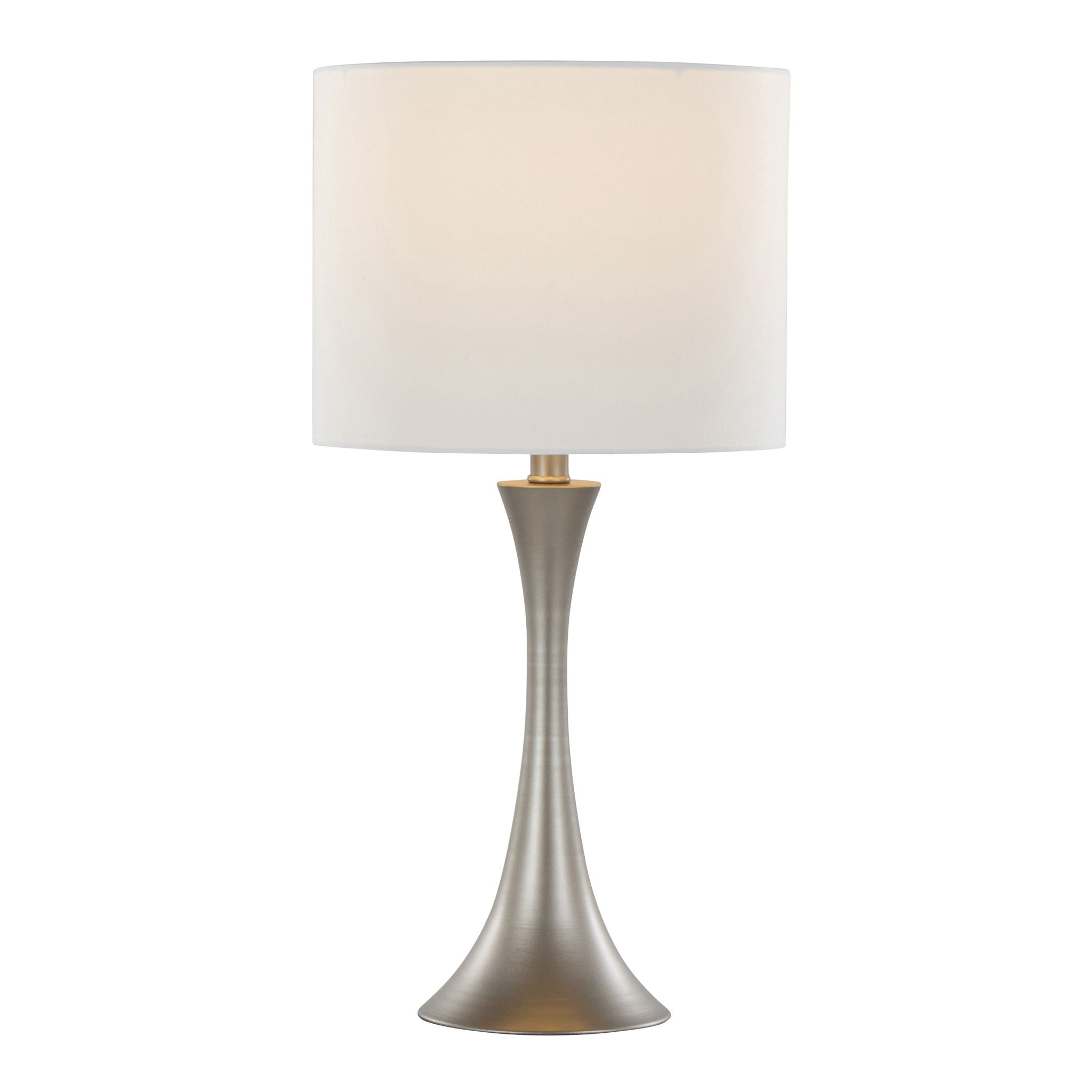 Lenuxe Hourglass Table Lamp Set | Contemporary Table Lamp Set of 2