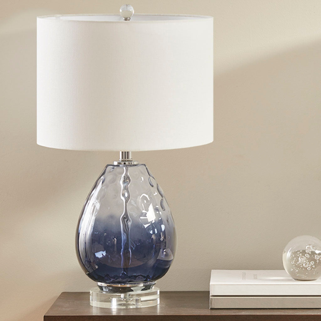 Coral Glass Table Lamp