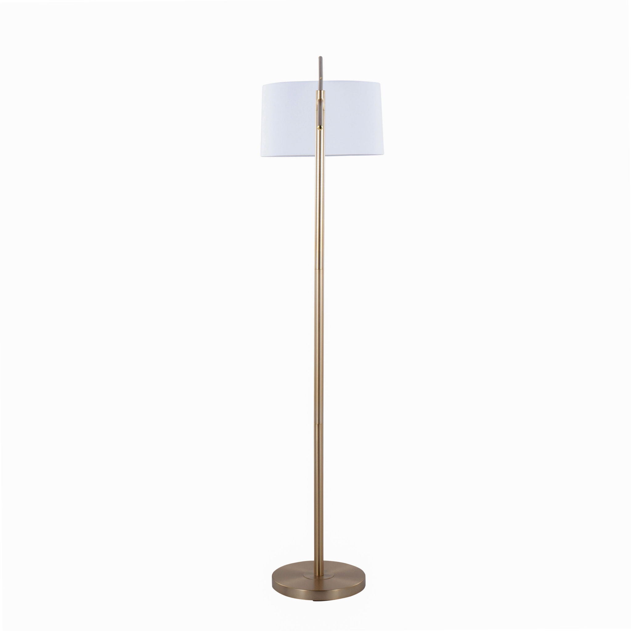 Casper Angular Floor Lamp | Slim Contemporary Angular Floor Lamp
