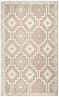 Lhasa Mocha Outdoor Rug | Boho Geometric Design