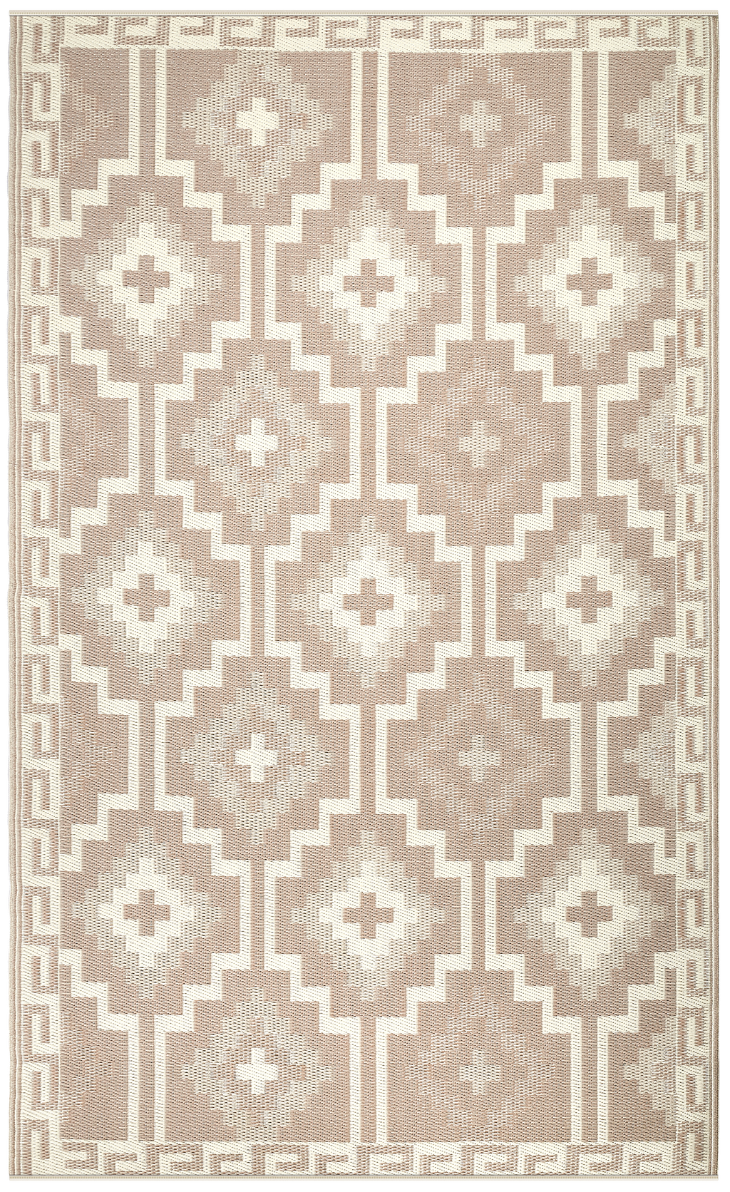 Lhasa Outdoor Rug | Boho Geometric Multicolor Design