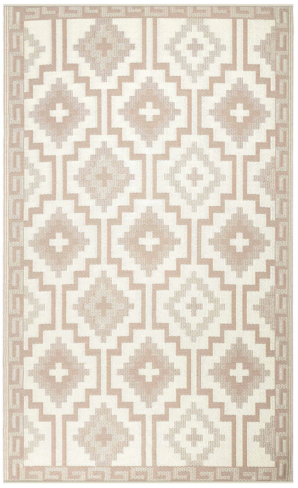 Lhasa Outdoor Rug | Boho Geometric Multicolor Design
