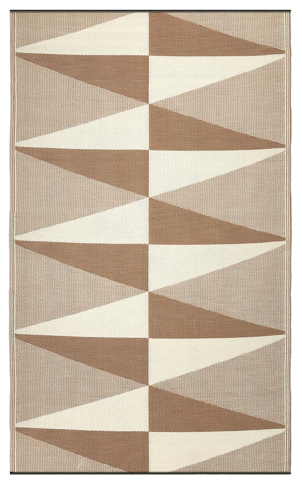 Tucson - Natural Modern Geometric Outdoor Rug for Patio