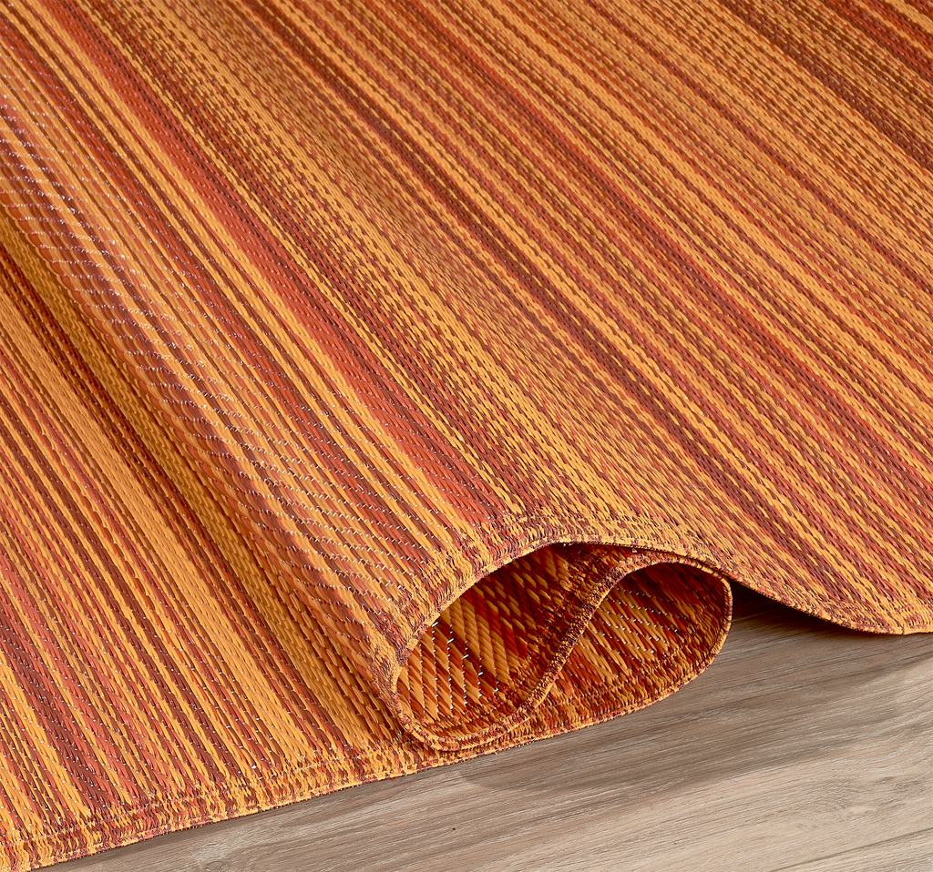 Cancun Outdoor Rug | Modern Striped Multicolor Design