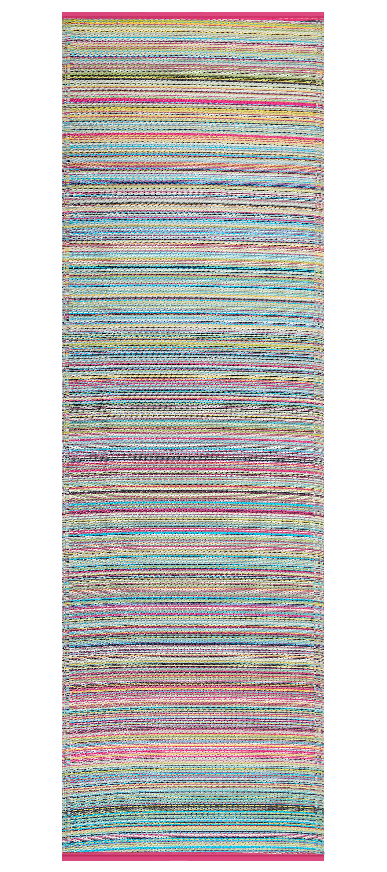 Cancun Candy Outdoor Rug | Bright & Colorful Stripe Design