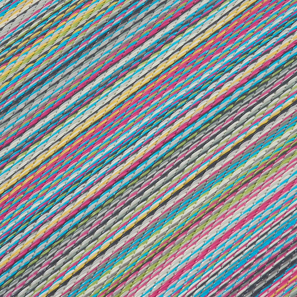 Cancun Candy Outdoor Rug | Bright & Colorful Stripe Design
