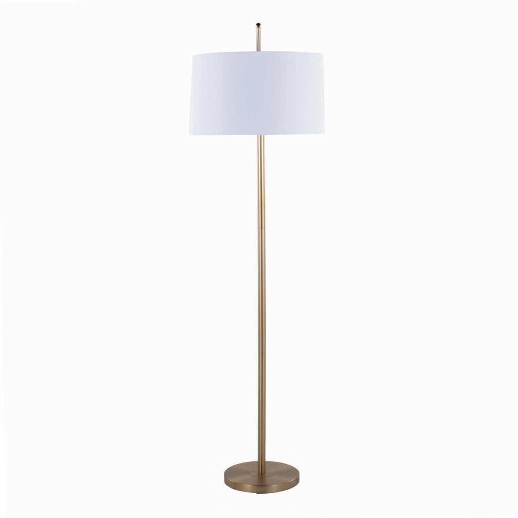 Casper Angular Floor Lamp | Slim Contemporary Angular Floor Lamp