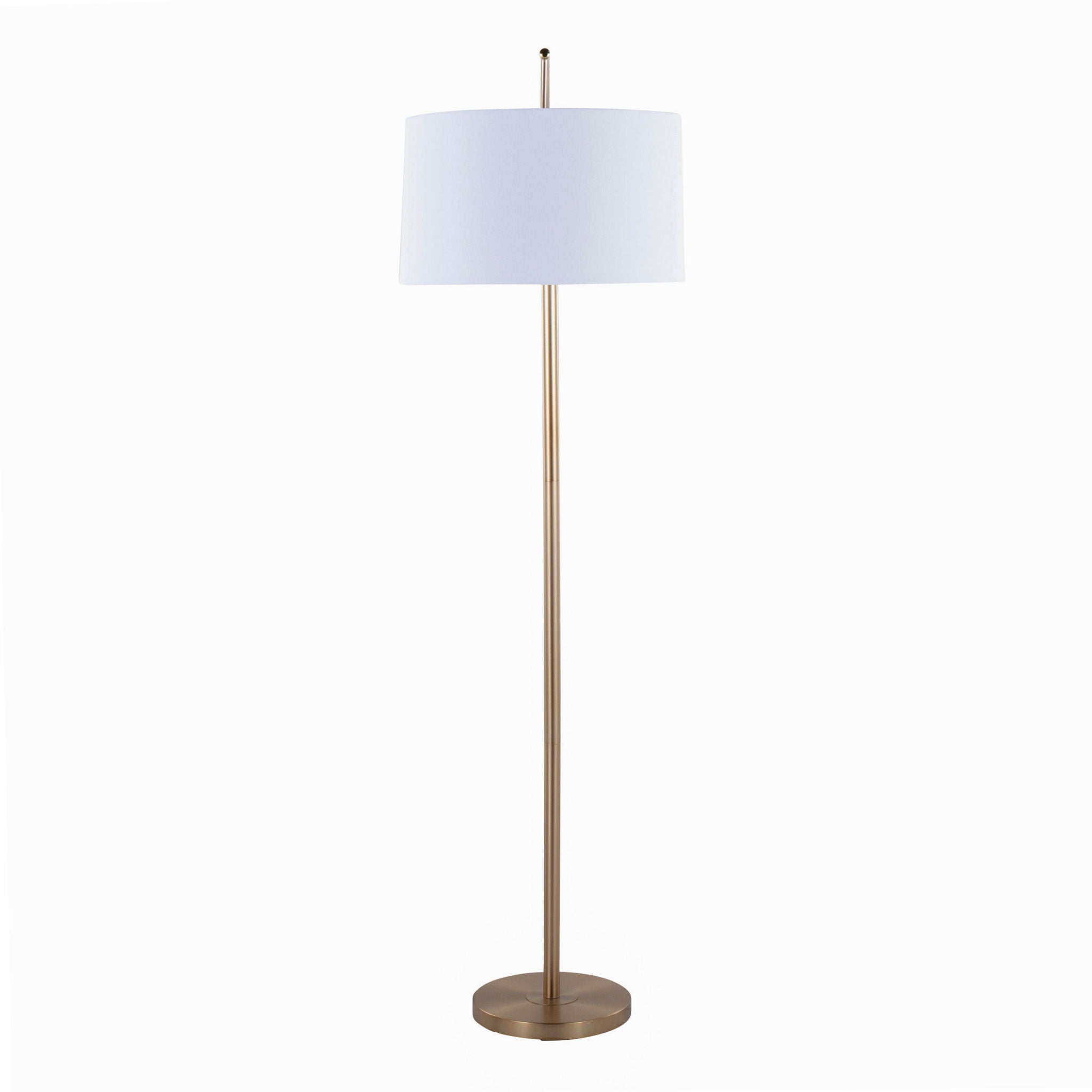 Casper Angular Floor Lamp | Slim Contemporary Angular Floor Lamp