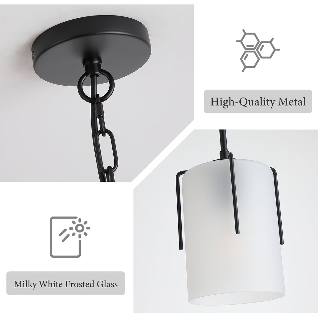 Adjustable Cylindrical Pendant Light