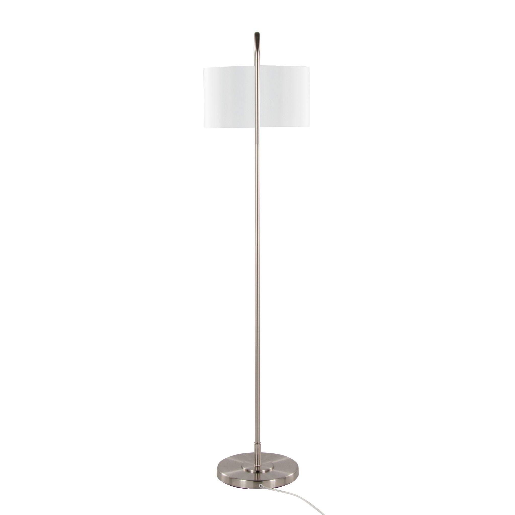 Puck Arc Floor Lamp | Slim Contemporary Arc Floor Lamp