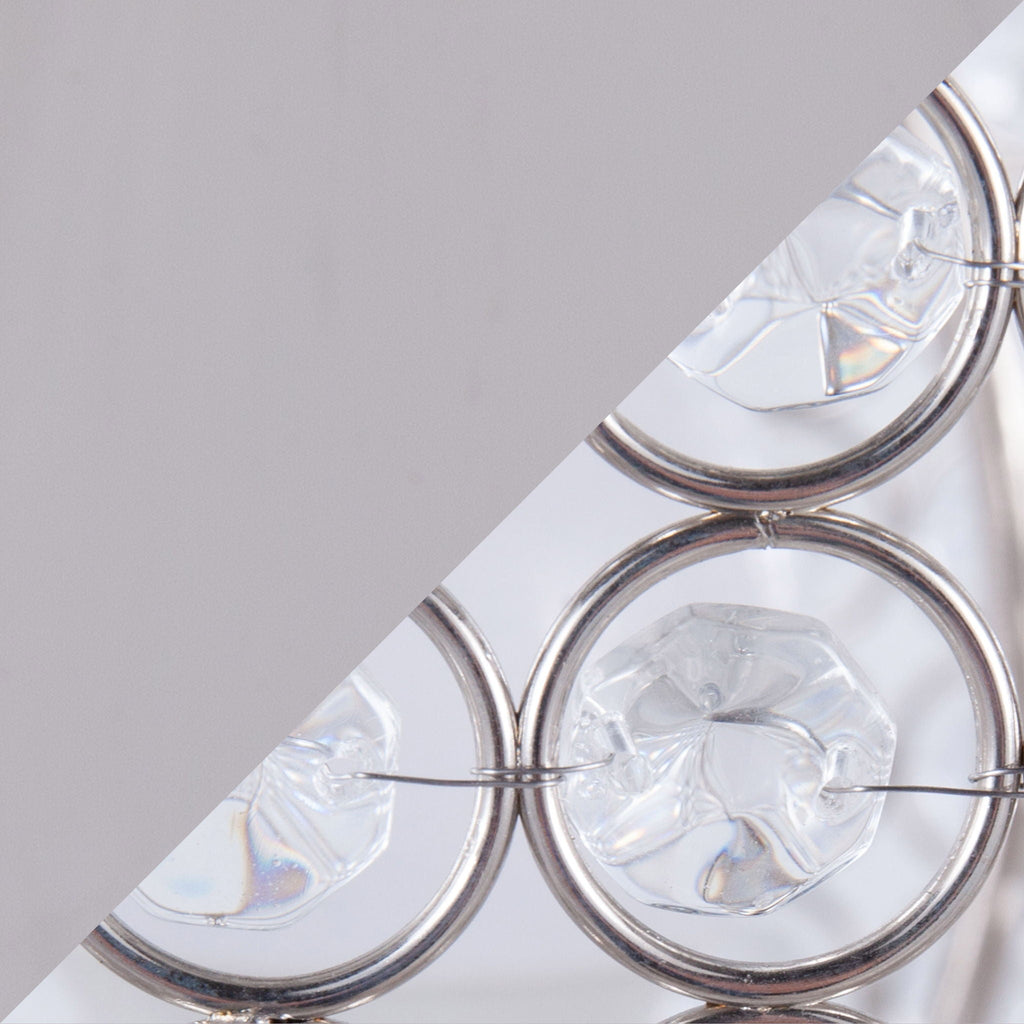 Ashland Crystal Bead Table Lamp Set | Crystal Bead Hourglass Table Lamp Set of 2