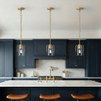 Farmhouse Gold Pendant Light