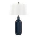 Stella Ceramic Table Lamp | Glossy Contemporary Ceramic Table Lamp