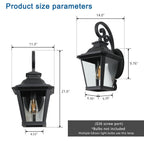 Full Moon Outdoor Wall Light