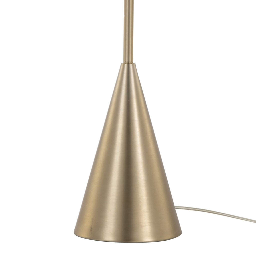Cone Shade Floor Lamp | Flared Cone Contemporary Floor Lamp