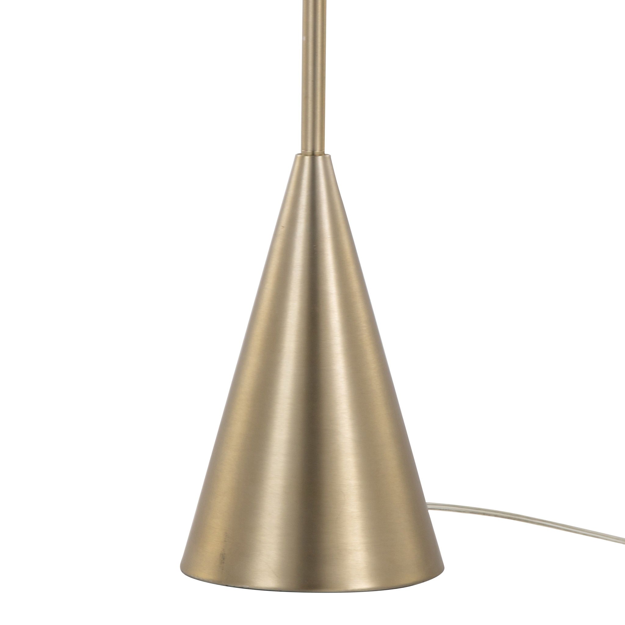 Cone Shade Floor Lamp | Flared Cone Contemporary Floor Lamp