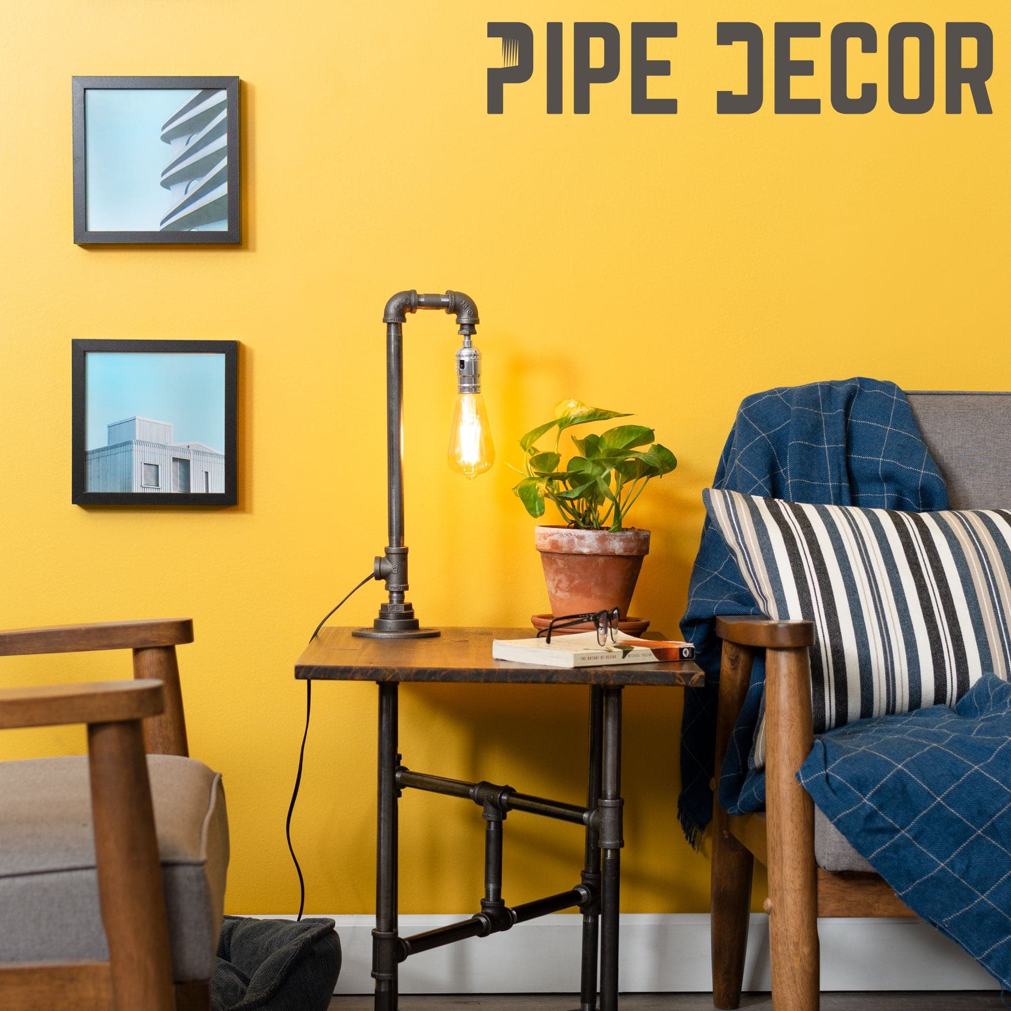 Reader Table Pipe Lamp