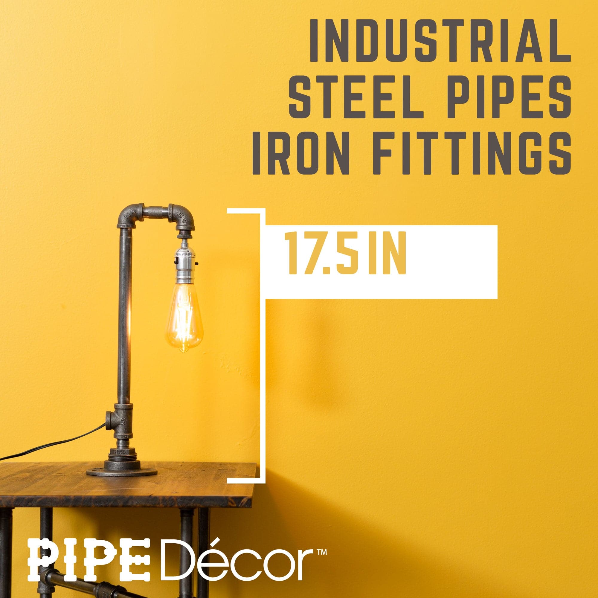Reader Table Pipe Lamp