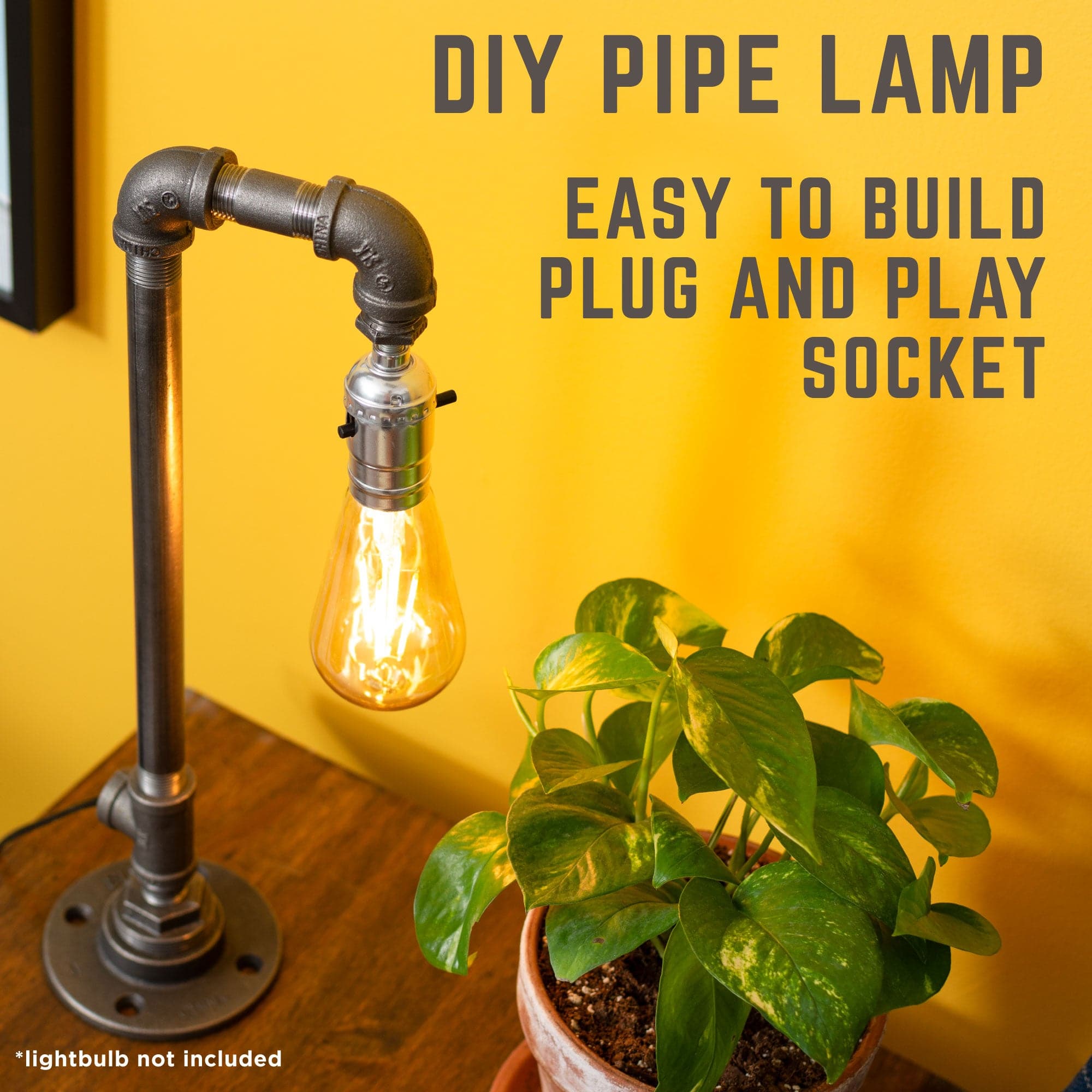 Reader Table Pipe Lamp