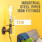 Walter Wall Sconce By PIPE DECOR