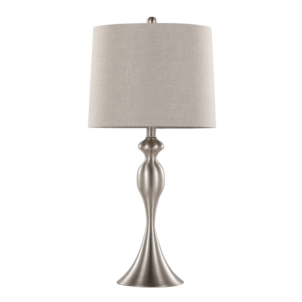 Ashland Hourglass Table Lamp Set | Large Contemporary Table Lamp Set of 2