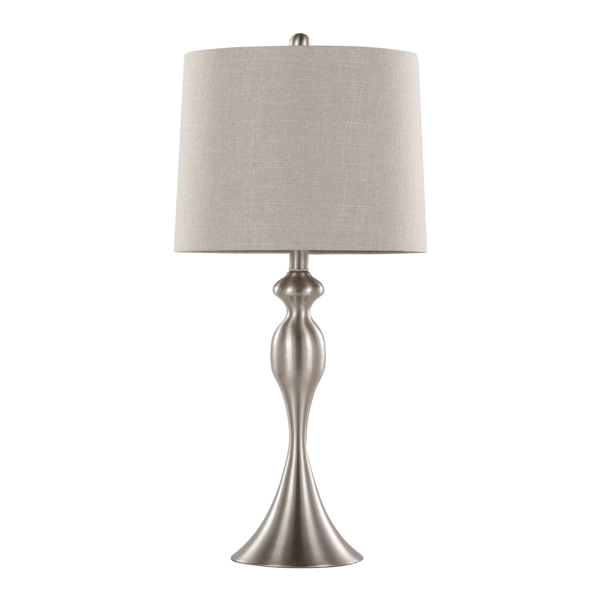 Ashland Hourglass Table Lamp Set | Large Contemporary Table Lamp Set of 2