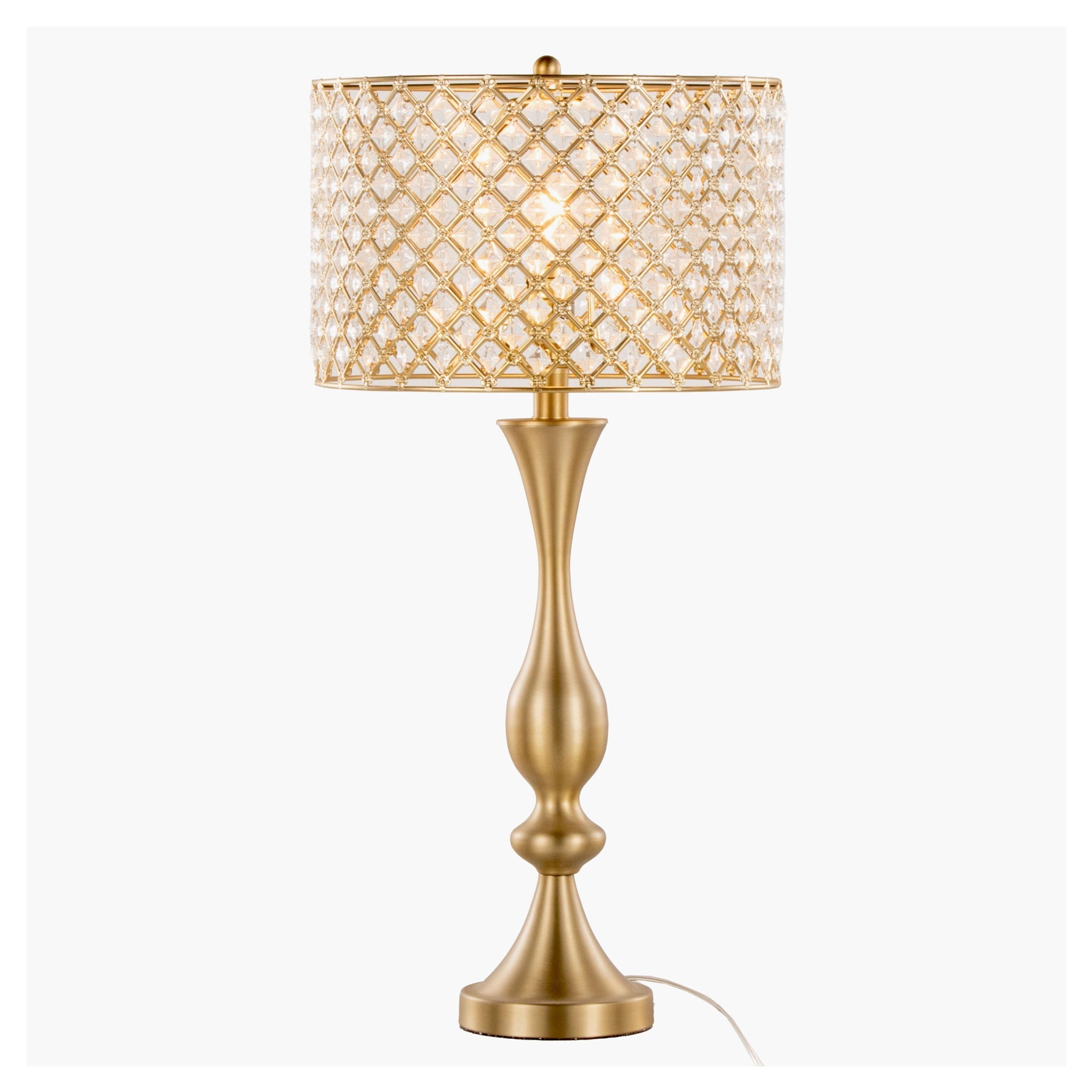 Topaz Tiered Table Lamp | Slim Curvaceous Contemporary Table Lamp