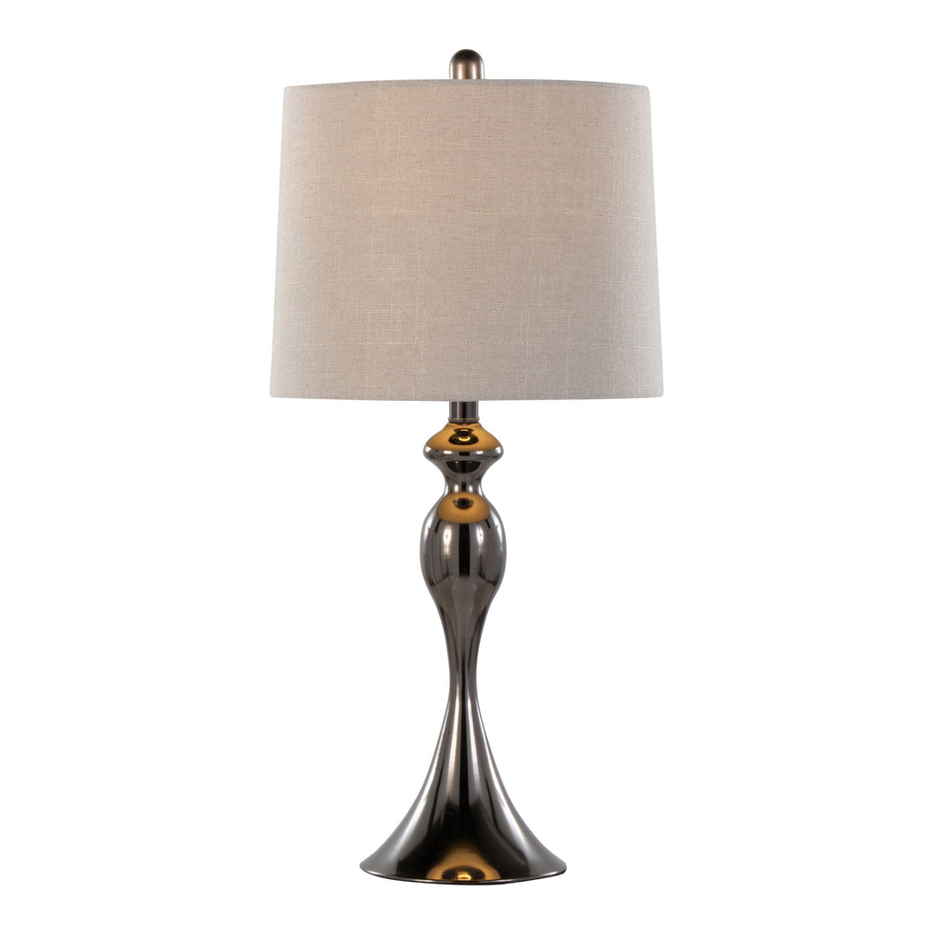 Ashland Hourglass Table Lamp Set | Large Contemporary Table Lamp Set of 2