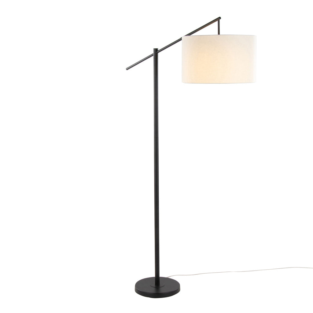 Casper Angular Floor Lamp | Slim Contemporary Angular Floor Lamp