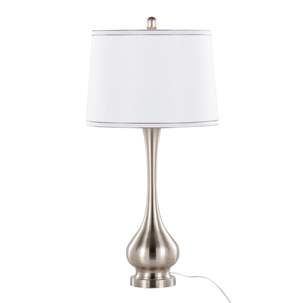 Cairo Table Lamp Set | Bulbous Base Contemporary Table Lamp Set of 2