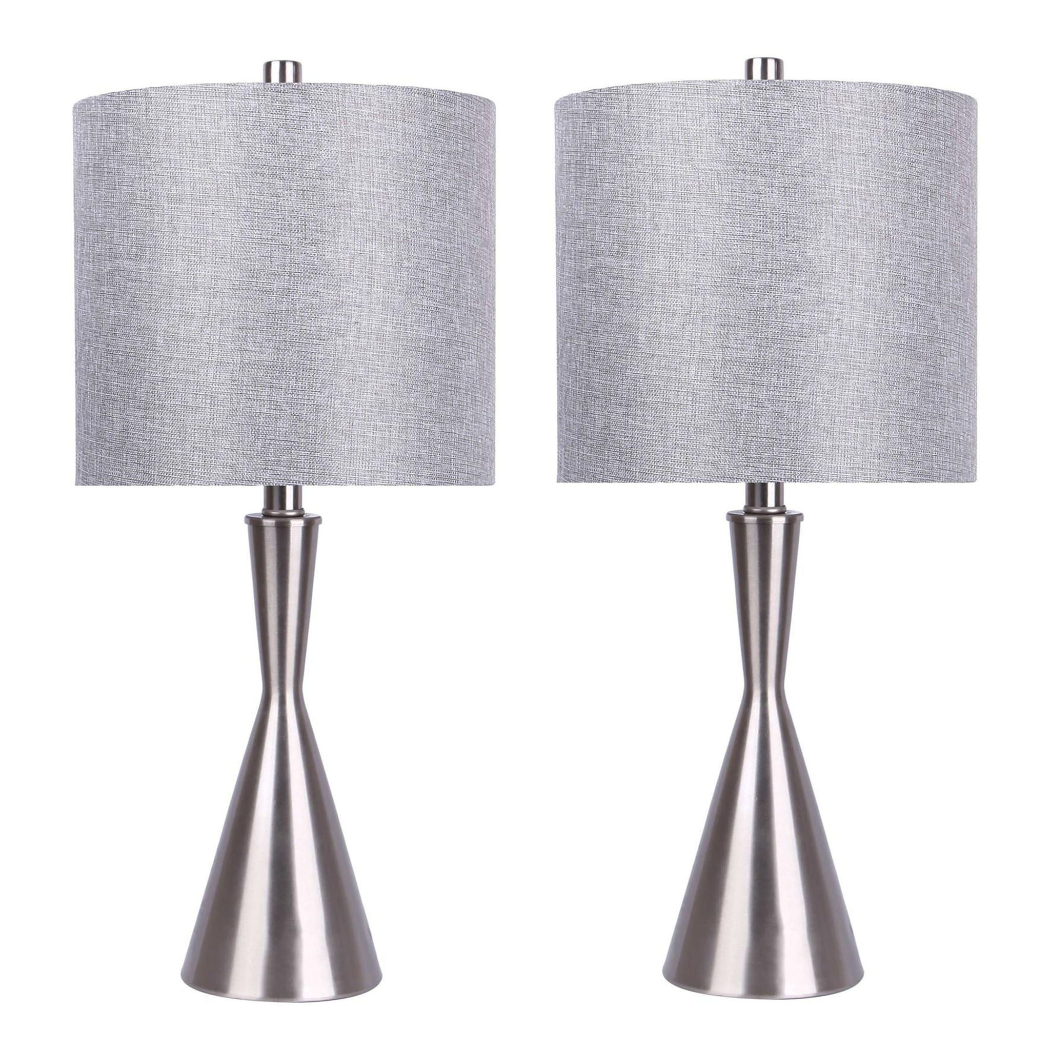 Gemma Sculptural Table Lamp Set | Modern Geometric Table Lamp Set of 2