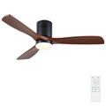 Low Profile LED Ceiling Fan | Flush Mount Ceiling Fan with Integrated Light